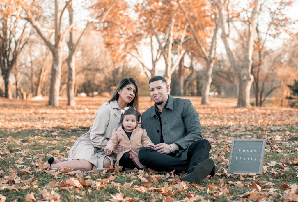 Family Pictures at Hart Park, Bakersfield California